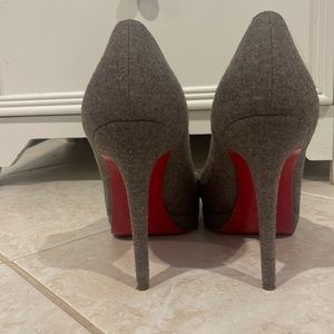 Christian Louboutin New Simple Pump Tweed Pump Size 41